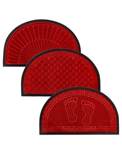 Коврик придверный УЮТ КЛАССИК П-КР 45Х75 45х75-бордовый-УЮТ Классик п/кр Comeforte