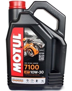 Моторное масло 7100 4T 10W-30 JASO MA-2 4л Motul