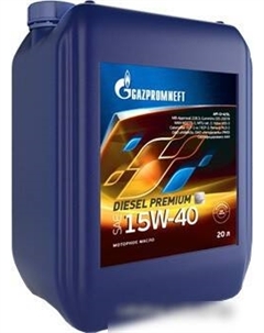 Моторное масло Diesel Premium 15W-40 20л Gazpromneft