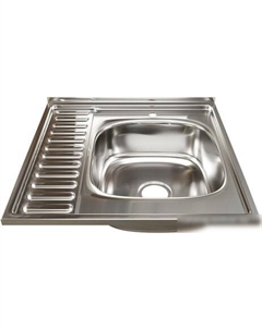 Кухонная мойка 528015 (правая, полированная, 0.6 мм) Mixline