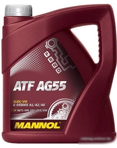 Трансмиссионное масло ATF AG55 4л Mannol