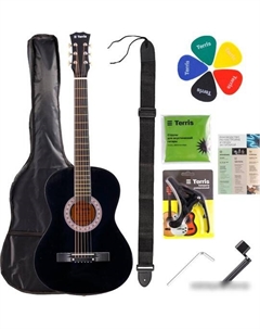 Акустическая гитара TF-038 BK Starter Pack Terris