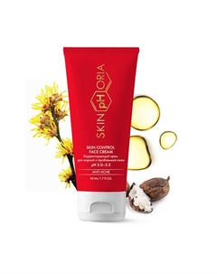 Корректирующий крем для жирной и проблемной кожи Skin control face cream 50 Skinphoria