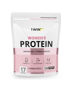 Женский протеин, Клубничное суфле Female Protein, Strawberry Souffle 1win