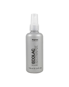 Лак для волос жидкий сверхсильной фиксации «Ecolac Extrafix» 100 Kapous