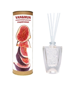 Ароматический диффузор Сладкий Инжир с палочками 45 Van&mun