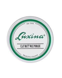 Матирующая восковая помада Clay Matt Wax Pomade 100 Luxina