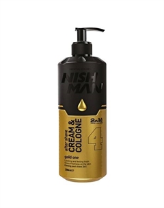 Крем одеколон после бритья 04 Gold One 200 Nishman