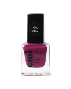 Ультрастойкий лак с гель-эффектом Малиновый красный №032 Emi