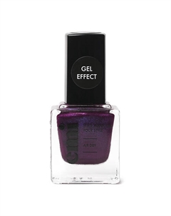 Ультрастойкий лак с гель-эффектом Малиновый красный №032 Emi