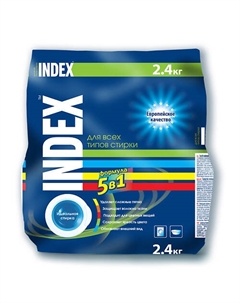 INDEX средство для стирки порошкообразное 2400 Невская косметика