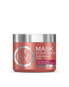 Маска "Интенсивный" уход для окрашенных и мелированных волос Mask Color Shine 300 Evi professional