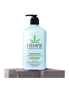 Молочко для тела Тройное Увлажнение для выравнивания тона кожи 500 Hempz