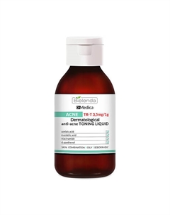 Лосьон для лица и тела DR MEDICA ACNE анти-акне тонизирующий 250 Bielenda