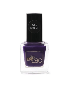 Ультрастойкий лак с гель-эффектом Черный виноград №049 Emi
