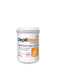 Сахарная паста для депиляции №4 плотная Depilatory Sugar Paste 330 Depiltouch professional