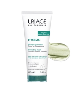 Исеак отшелушивающая маска для лица 100 Uriage