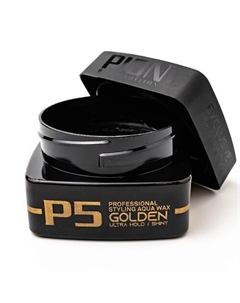Профессиональный воск для укладки PION AQUA WAX P5 GOLDEN дополнительной фиксации 150 Pion black edition