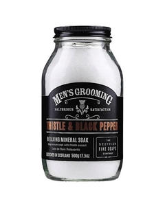 Соль для ванны Mens Grooming Muscle Soak 500 Scottish fine soaps