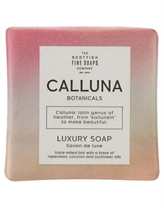 Кусковое мыло Calluna Botanicals Luxury Soap 100 Scottish fine soaps