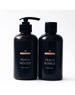 Набор: Гель для душа Императирица + Крем для тела Peach Ecosugaring