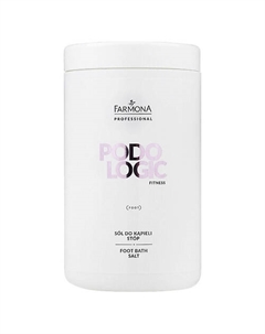 Соль для ванн с ионами серебра и квасцами Podologic Fitness Farmona