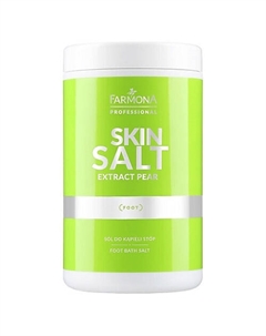 Соль для ванн для ног Экстракт груши Extract Pear Farmona