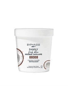 Маска для волос FAMILY FRESH DELICE Кокос для окрашенных волос 250 Byphasse