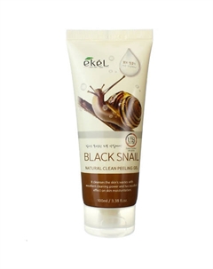 Гель для умывания скатка с Улиточным Муцином Gel Black Snail 100 Ekel