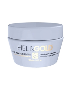 Маска Restructure для питания и увлажнения волос 100 Heli'sgold