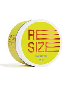Крем обертывание для тела 2в1 жиросжигающий с разогревающим эффектом 300 Resize/ресайз