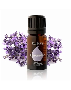 Эфирное масло Лаванда лекарственная 100% натуральное 10 Roz mary