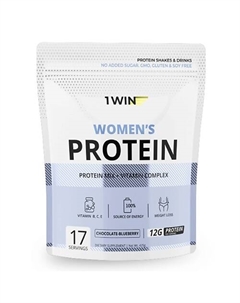 Женский протеин, Шоколад-голубика Female Protein, Blueberry Chocolate 1win