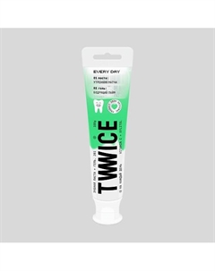 TWWICE Зубная паста НА КАЖДЫЙ ДЕНЬ, утренняя матча- бодрящий лайм 100 E-rasy
