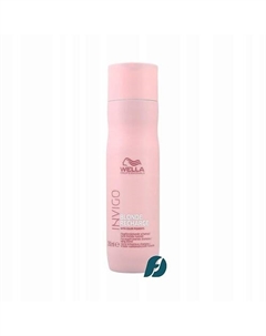 Шампунь для холодных светлых оттенков Invigo BLONDE RECHARGE 250 Wella professionals