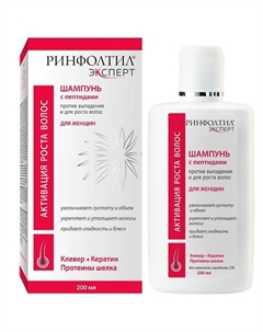 EXPERT Шампунь против выпадения и для роста для женщин 200 Ринфолтил
