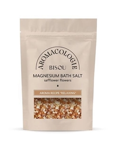 Цветочная магниевая соль для ванны Расслабляющая с цветками сафлора 330 Bisou