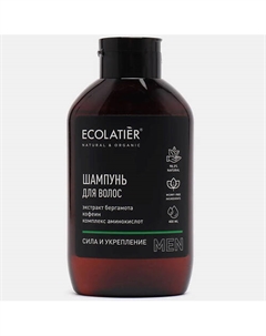 Мужской шампунь Сила и укрепление 400 Ecolatier