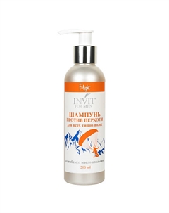 Шампунь F-light ПРОТИВ ПЕРХОТИ с климбазолом и маслом апельсина 200 Invit