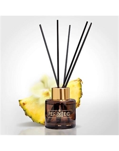 Диффузор для дома с палочками "Ананас и Ваниль" 50 Permegi