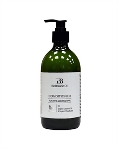 Кондиционер для сухих и окрашенных волос с маслом кокоса и ши Bio Botanic Oil 500 Mon platin