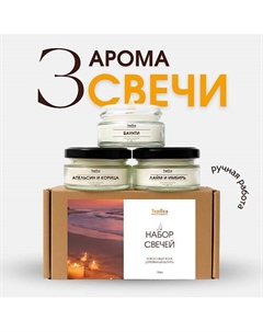 Набор ароматических свечей Teplica