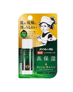 Бальзам для губ DEEP MOIST глубокое увлажнение с ментолом Mentholatum