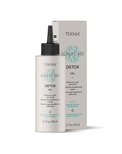 Скраб-гель отшелушивающий освежающий от перхоти Teknia Scalp Care Detox Gel 150 Lakme