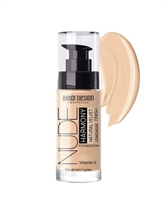 Тональный крем Nude Harmony Belor design