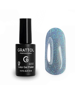 Гель лак для ногтей c блестками Opal Grattol