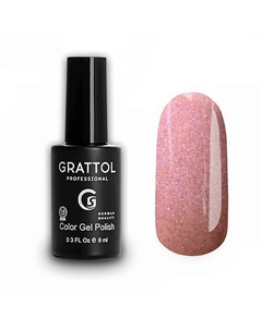 Гель-лак с блестками Агат Grattol