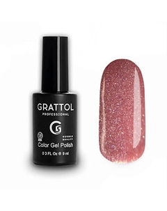 Гель-лак с блестками Агат Grattol