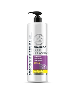 Шампунь-пилинг глубокого soft-очищения Professional Salon Hair Care Shampoo Deep Cleansing 1000 Evi professional