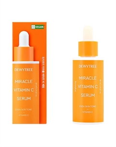 Сыворотка для лица MIRACLE с витамином С (выравнивающая тон кожи) 40 Dewytree